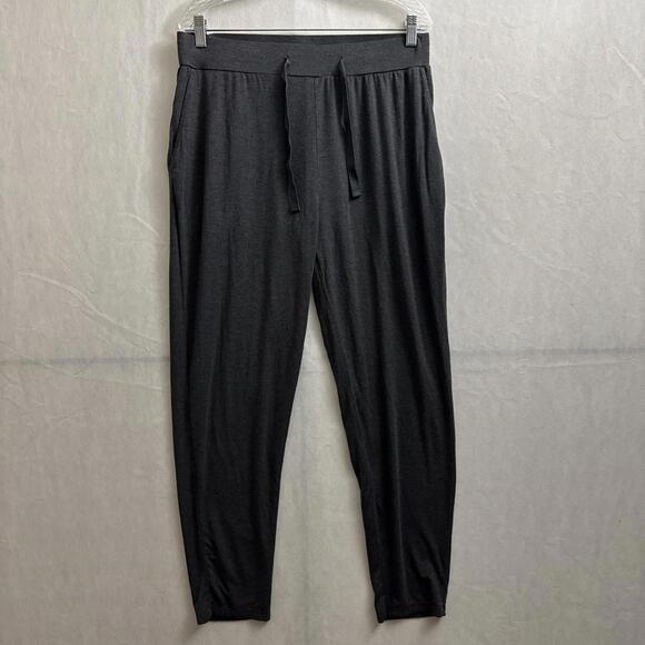 Cozy Earth Men's Size Medium Gray Bamboo Blend Drawstring Sweatpants - Picture 1 of 10